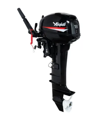 Aiqidi High Quality 15/18HP Outboard Marine Engine 2 Stroke Long Shaft Classical Model New CDI Carburetor Manual