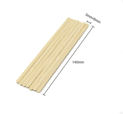Food Grade Bamboo Wooden Tea Coffee Sticks Stirrers