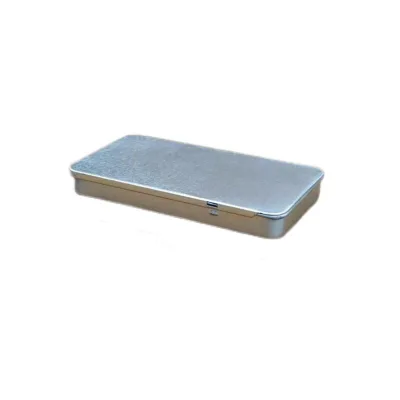 CR Storage Tin Box Sliding Lid Tinplate Pill Cigarette  Cigar Push-Pull Box