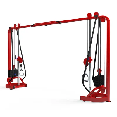 Commercial Cable Crossover Machine Power Rack Body Building Multi Functional Cable