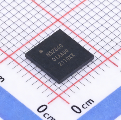 IC RF TxRx + MCU 802.15.4 Thread 2.4GHz 73-VFQFN Dual Rows Exposed Pad NRF52840-QIAA-R7