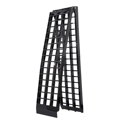 Aluminum Alloy Folding Ramp Sprayed Surface Medium Duty Load-bearing 680kg Customizable Incline