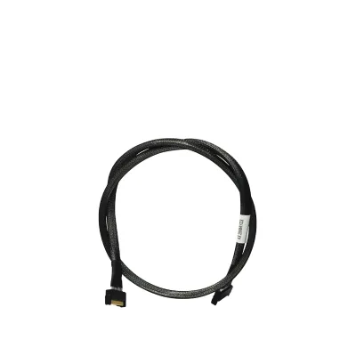 MCIO 8i to Mini Cool Edge IO 80CM Length PCIe 5.0 NVMe Adapter Cable 32AWG 85-ohm for Desktop NVMe Storage-Stock