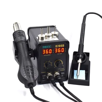Digital hot air gun for disassembly welding, temperature regulation and constant temperature control Soldering station