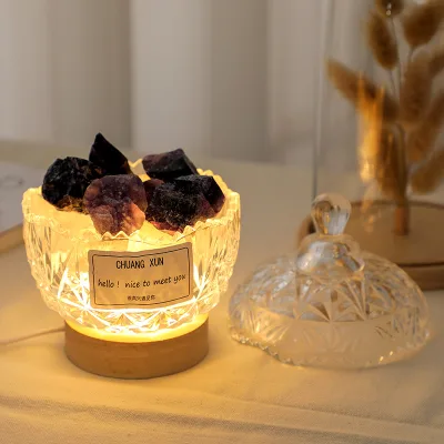Wholesale Natural Rough Healing Crystal Stone Aromatherapy Crystal Stone Essential Oil Aroma Diffuser