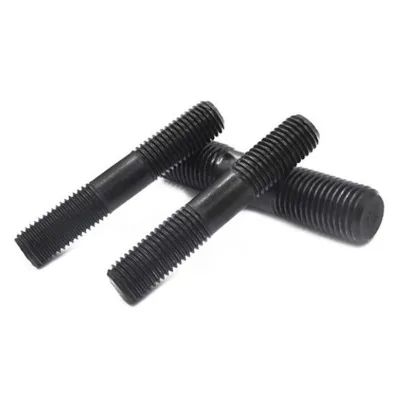 High Strength Vermilion Black Double Head Galvanized Double Head Bolt