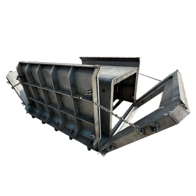 Pre-Cast U-Shaped Water Drain Concrete Steel Mold Template for Channel Construction