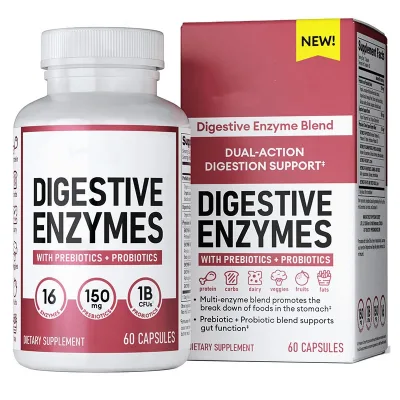 Hot Sale Probiotic Capsules for Adults 500mg Promote Digestion Custom Wholesale Factory Processing Cross-Border Applicable