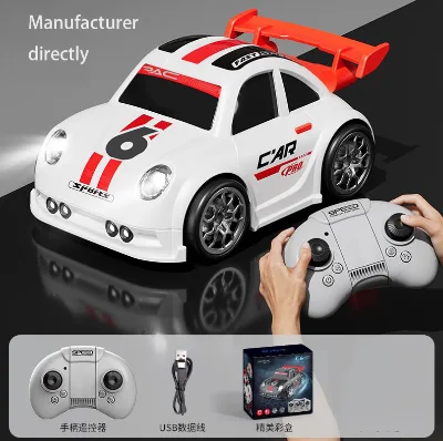 Plastic Mini RC Car with Camera and Lights Remote Control Screen Display High-Speed Racing Remote Control Drift Car