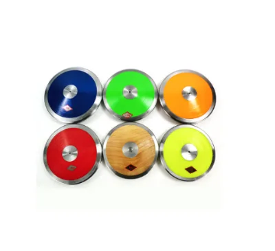 High School Training 0.75kg/1kg/1.5kg/1.6kg/1.75kg/2kg Low-Spin Plastic Discus Rubber Discus and Wooden Discus
