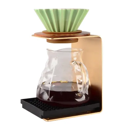 Cafemasy Coffee Tools Pour Over Coffee Stand for Dripper Metal Dripper Holder Coffee Filter Stand Rack Compatible