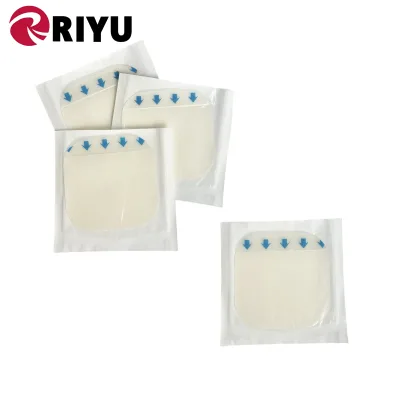 Medical Transparent Hydrocolloid Indwelling Needle Patch Wound Dressing CE Certified Waterproof Customizable Sizes Skin Dressing