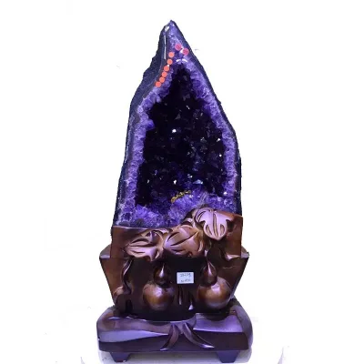 Wholesale High Quality Huge Rock Purple Quartz Crystal Cluster Large Amethyst Geode