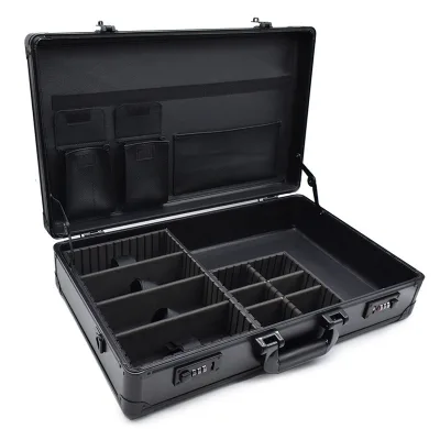 Hairsylist Barber Travel Case Aluminum Barberia Carrying Suit Case Professional Portable Barber Tool Case With Password Lock