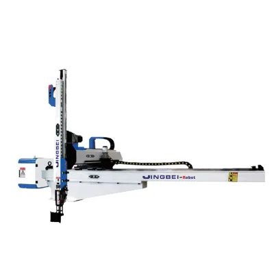 Industrial Robotic Arm 3 Axis Ox-head Plastic Packaging Take Out Robot for Injection Molding Machine