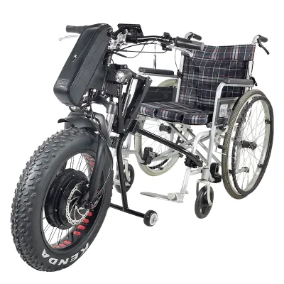 One Year Warranty Folding Lightweight Power Electric Wheelchair for Disabled People Motor Kit