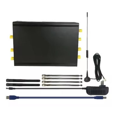 B210 Software Radio Development Board Platform 70Mhz ~ 6Ghz SDR GnuRadio Full Duplex Four-Way Metal USB Powered Radio