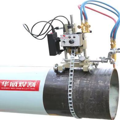 Industrial CG2-11D/G Chain-Type Pipe Cutter Manual/Automatic Switchable for Oil Gas Pipeline