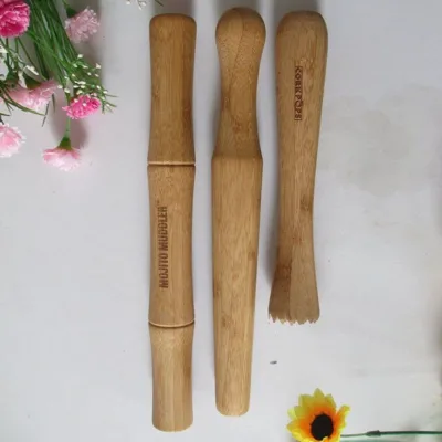 Bamboo Muddler bar Muddler Cocktail Muddler