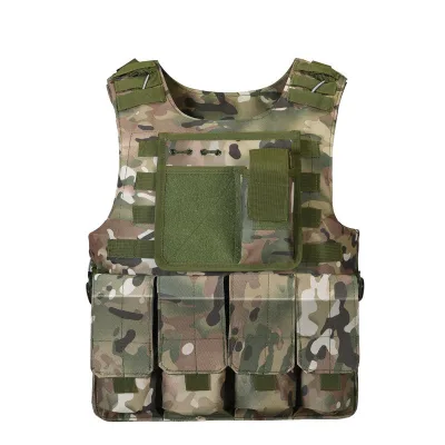 Factory Supply Made in China MOLLE System Tactical Training Vest Made of Oxford Material