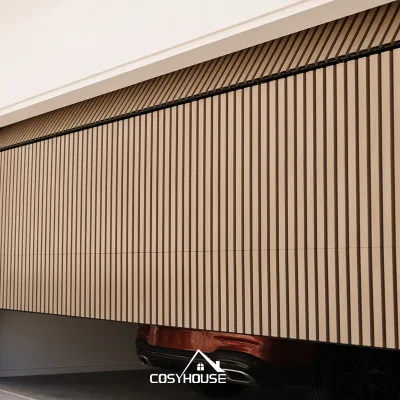 North American Double Steel Sectional Industrial Two Car Garage Gate and Pedestrian Doors for Residential House