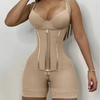 Colombianas Shapewear Body Shaper Girdles Breathable Seamless Moldeadoras Shapewear BBL Post Surgery Compression Garment