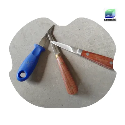 Seafood Market Hot Selling  Oysters Knife with  Handle and Rubber Handle