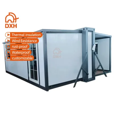 Golden Supplier Tiny Customized Expandable 20ft Container House for Bedroom Workshop Home Office & Villa