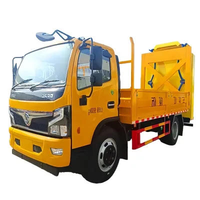 attenuator truck Dongfeng 4*2 6 Wheels 80k 100k Anti Collision Buffer Truck Mounted Attenuator Traffic Crash Proof for Sale