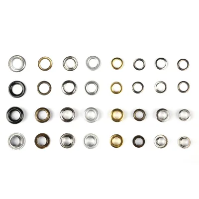 Wholesale High Quality Brass Metal Eyelet Durable Nickel-Free for Stationery and Paper Folders Bulk Supply