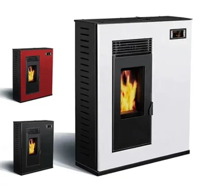 12kw Two Blowers Portable Small Wood Pellet Stove with Wifi Control