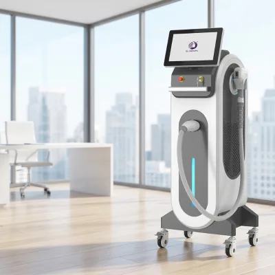 Upgraded Standing 808nm Diode Laser Hair Removal Device with CE Approvals Painless Fast Treatment Ideal