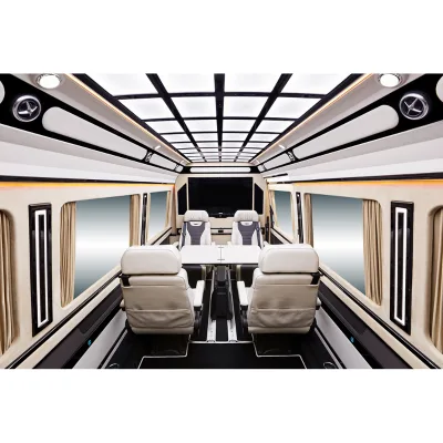 Mercedes Sprinter Van Seats Luxury Bus Passenger Seat with Small Folding Chair Thick Skin Seat for Bus Thick Skin