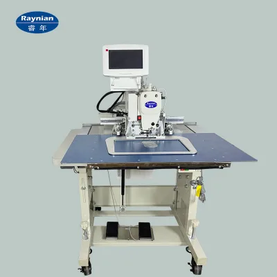 Raynian-342G Leather Notebook Cover Sewing Machine with Embroidery Patterns - High-end Sneaker Pattern Sewing Machine