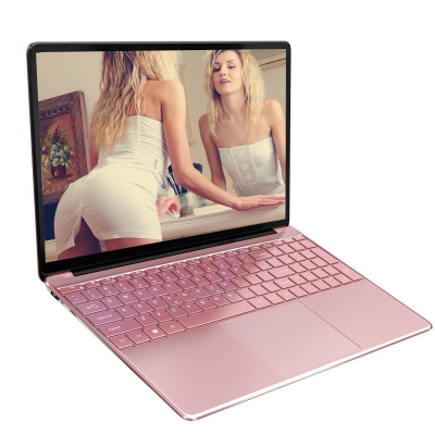 Factory Price Beautiful Pink 1980*1080 15.6inch Portable Lap Top for Girls