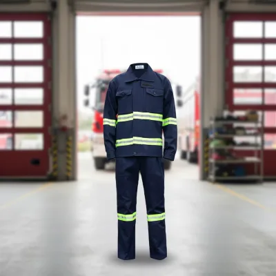 Hi Vis Work Coveralls Breathable and Durable Reflective ing Suit Custom Logo Miner Uniform for Men