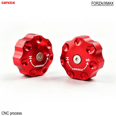 CNC Shock Absorber Adjustment Screw Motorcycle Suspension Damping Adjuster Fit FORZA300 XMAX Shock Core Spring Mod Accessories