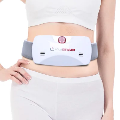 Powerful Vibration Fat-burning Waist Belt with Infrared Physiotherapy for Body Abdominal Massage and Belly Reduction