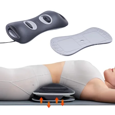 OEM Ergonomic Back Massager Dynamic Traction and Hot Compress Lower Back Massager Back Pain Relief Physiotherapy Massage Machine