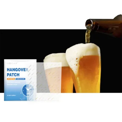2025 Viral Product CE MSDS ISO China High Quality Manufacturer Hangover Patch for Drunk or Refreshment Drunken Patch