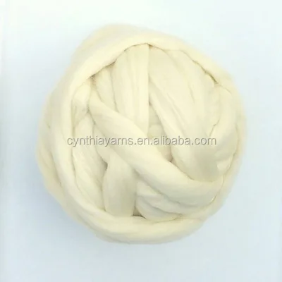 Diy Carded Scoured Wool Fibre Wool Yarn Roving For Needle Felting Hand Spinning Diy New Craft Materials