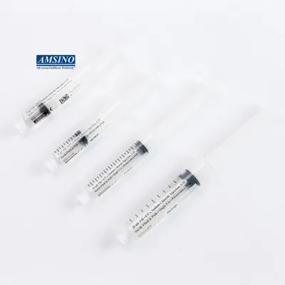 Amsafe Saline Prefilled Syringe Disposable 3ml/5ml/10ml Saline Pre-filled Catheter IV Flush Syringes