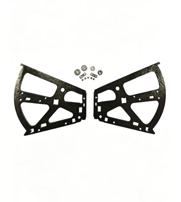 Flip Shoe Cabinet Hardware, Metal Tipping Shoe Rack Bracket, Black Coated Organizer Parts