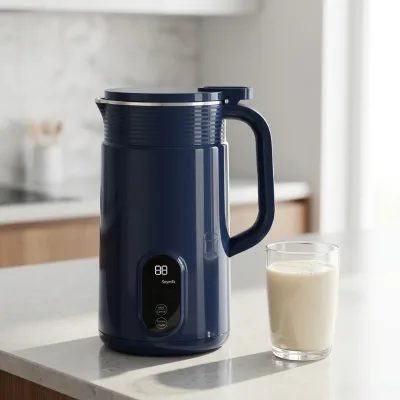 Low-noise Touch Screen Control Mixer Intelligent Automatic Heat Preservation Non-filter Non-paste Bottom Soymilk Machine