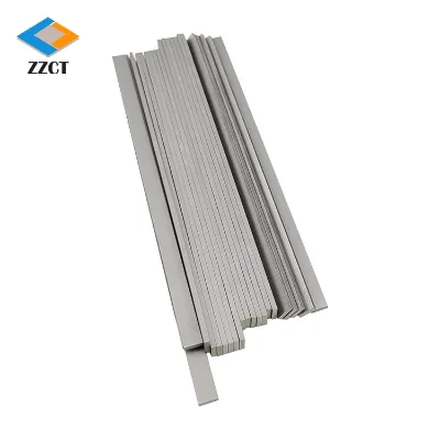 Sintered K10 K20 K30 Tungsten Carbide Flat Bars Plates, Carbide Square Bars or Blocks Strips Tungsten Carbide Strips