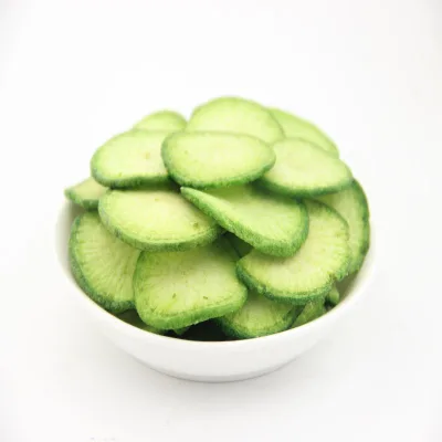 Premium Green Radish Crisps, Crunchy & Healthy Vegetable Chips, No Artificial Flavors, Colors or Preservatives
