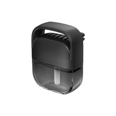 Wholesale Luxury Fragrance Car New Black Empty Perfume Bottle 10ml Car Vent Air Freshener Clip With Package Box