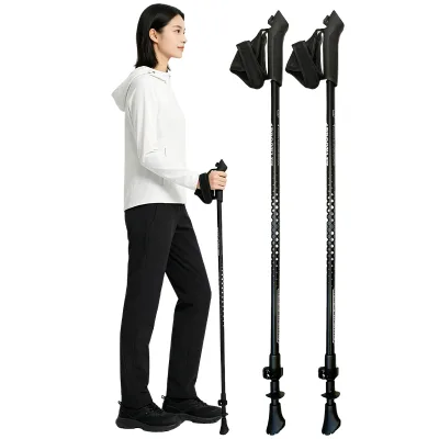 Feistel Factory Customized OEM Carbon Fiber Aluminium 135cm EVA Grip Durable Cross Country Ski Poles