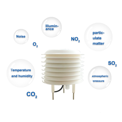 Smart Weather Station Integrated Environmental Sensor Automatic Weather Station Outdoor