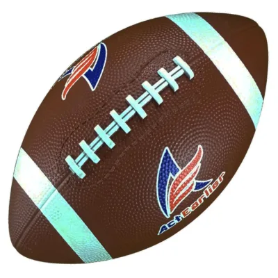 ActEarlier Custom Logo Rubber Football American Football ball